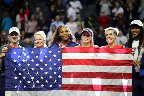 Serena Williams and Coco Gauff in one frame | Image Source: Getty