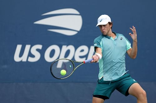 Holt at the US Open in New York - Day 3 - Source: Getty