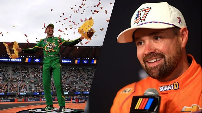 Ricky Stenhouse Jr. sends a message to Daniel Suarez after heroic home victory in Mexico City