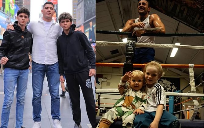Conor McGregor, Alex Pereira, and other UFC stars embrace the Father's Day spirit