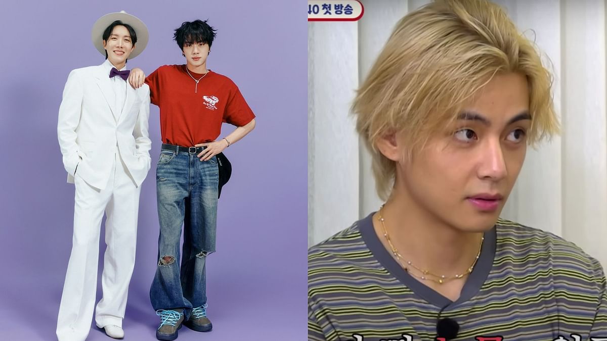 “They are ‘scared’ for their life”- Fans laugh as BTS’ Jin & j-hope almost forget V’s solo song name subtly hinting at the iconic Choi Wooshik meme
