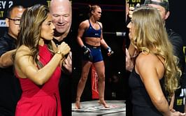 "Ronda couldn't win an Olympic gold" - Kayla Harrison and Julianna Pena get into heated debate over Ronda Rousey ahead of UFC 316 showdown