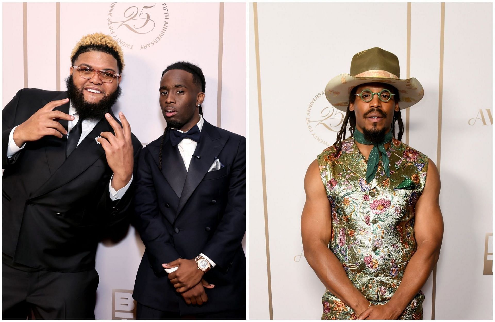 Kai Cenat and Druski mock Cam Newton&rsquo;s BET Awards suit