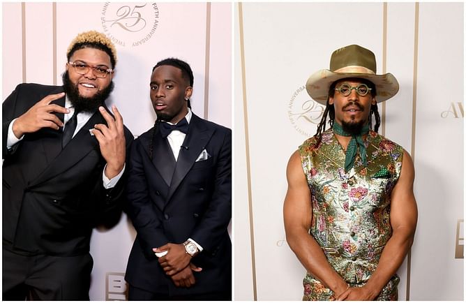 "He got a tablecloth on": Kai Cenat and Druski mock Cam Newton’s BET Awards suit