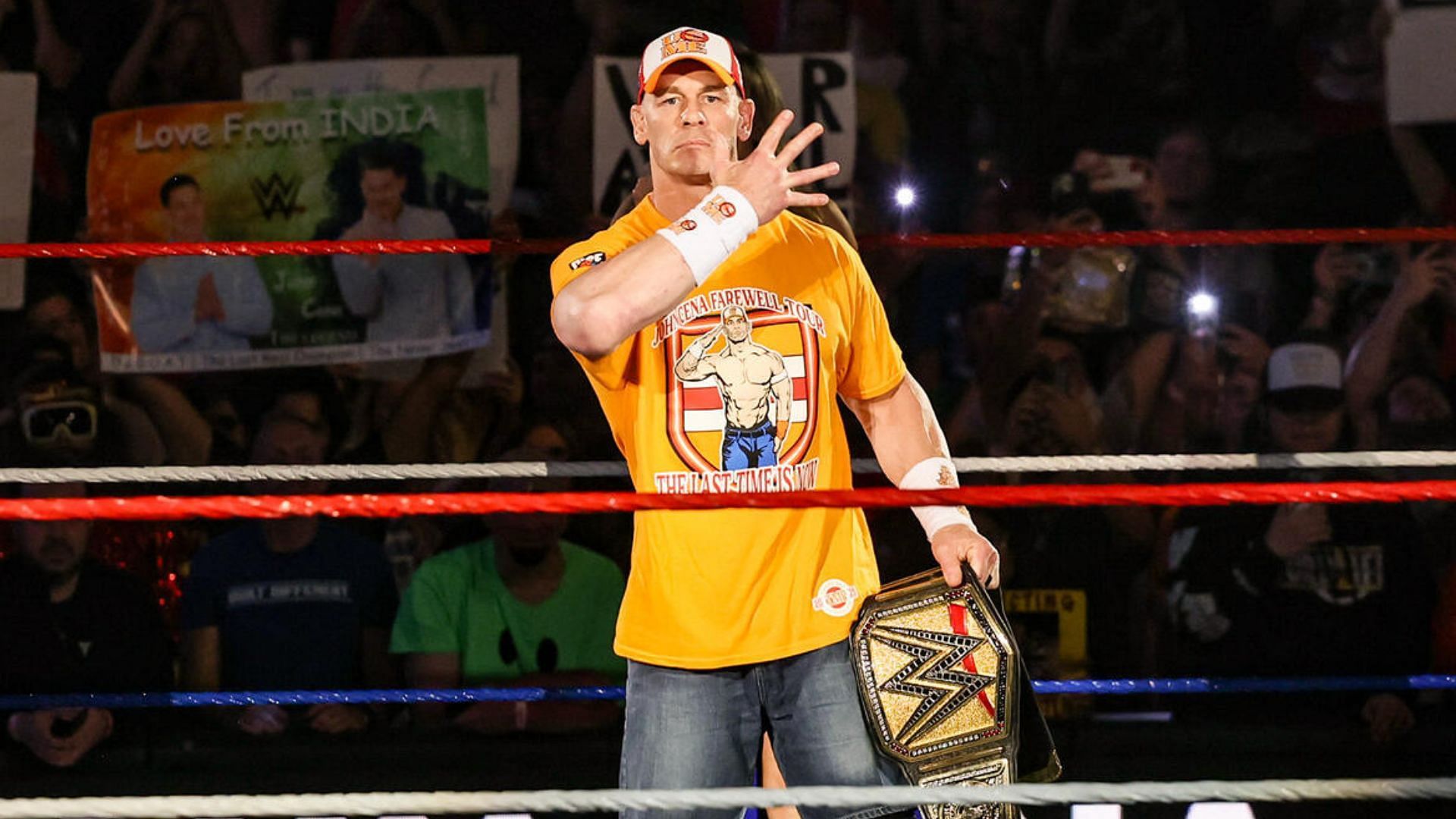 John Cena is a 17-time World Champion! [Image credit: WWE.com]
