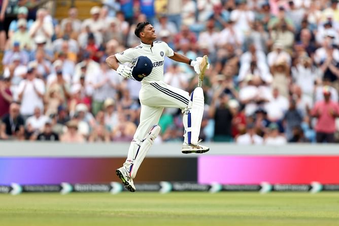 Yashasvi Jaiswal roars in delight after terrific hundred on Day 1 of ENG vs IND 2025 1st Test [Watch]