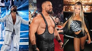 Bron Breakker receives a message from real-life partner and WWE Superstar Izzi Dame after his backstage moment with Seth Rollins