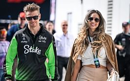 Nico Hulkenberg shares picture with wife Eglė Ruškytė after securing another points finish for Sauber at the F1 Canadian GP