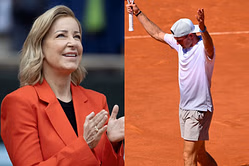 Chris Evert shares her joy over Tommy Paul's stellar achievement amid French Open run