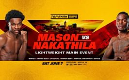 Abdullah Mason vs. Jeremia Nakathila: Live round-by-round updates