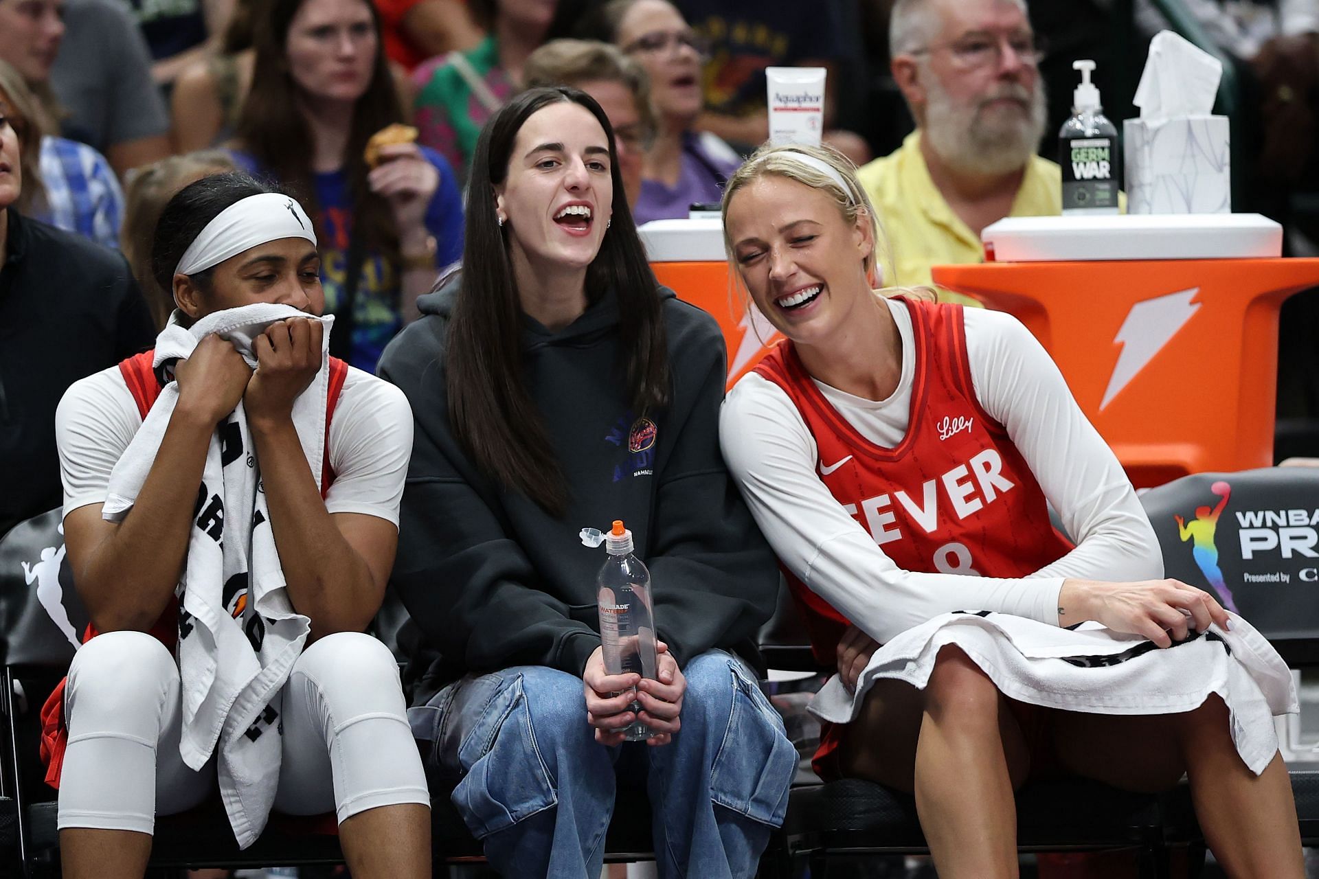 “Spinning straw into gold”: Fever fans react as Sophie Cunningham continues to rake in sponsorships at rapid rate after joining Caitlin Clark