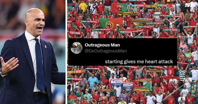 "Enough of this gimmick man", "Why's he starting" - Portugal fans unhappy with star's inclusion in XI as Cristiano Ronaldo's side take on Spain