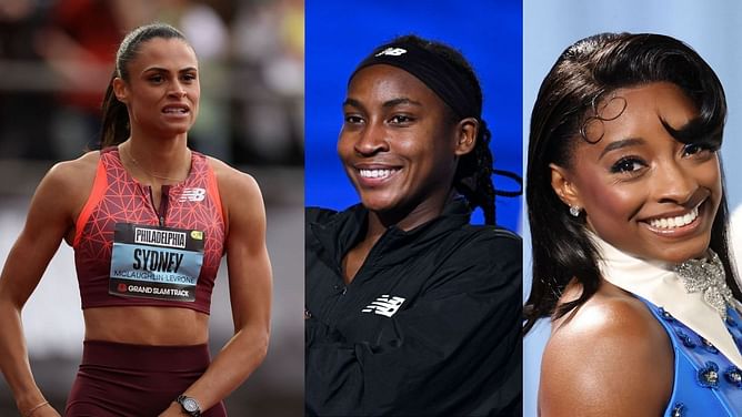 Simone Biles and Sydney McLaughlin-Levrone turn inspiration to Coco Gauff along with other legendary athletes