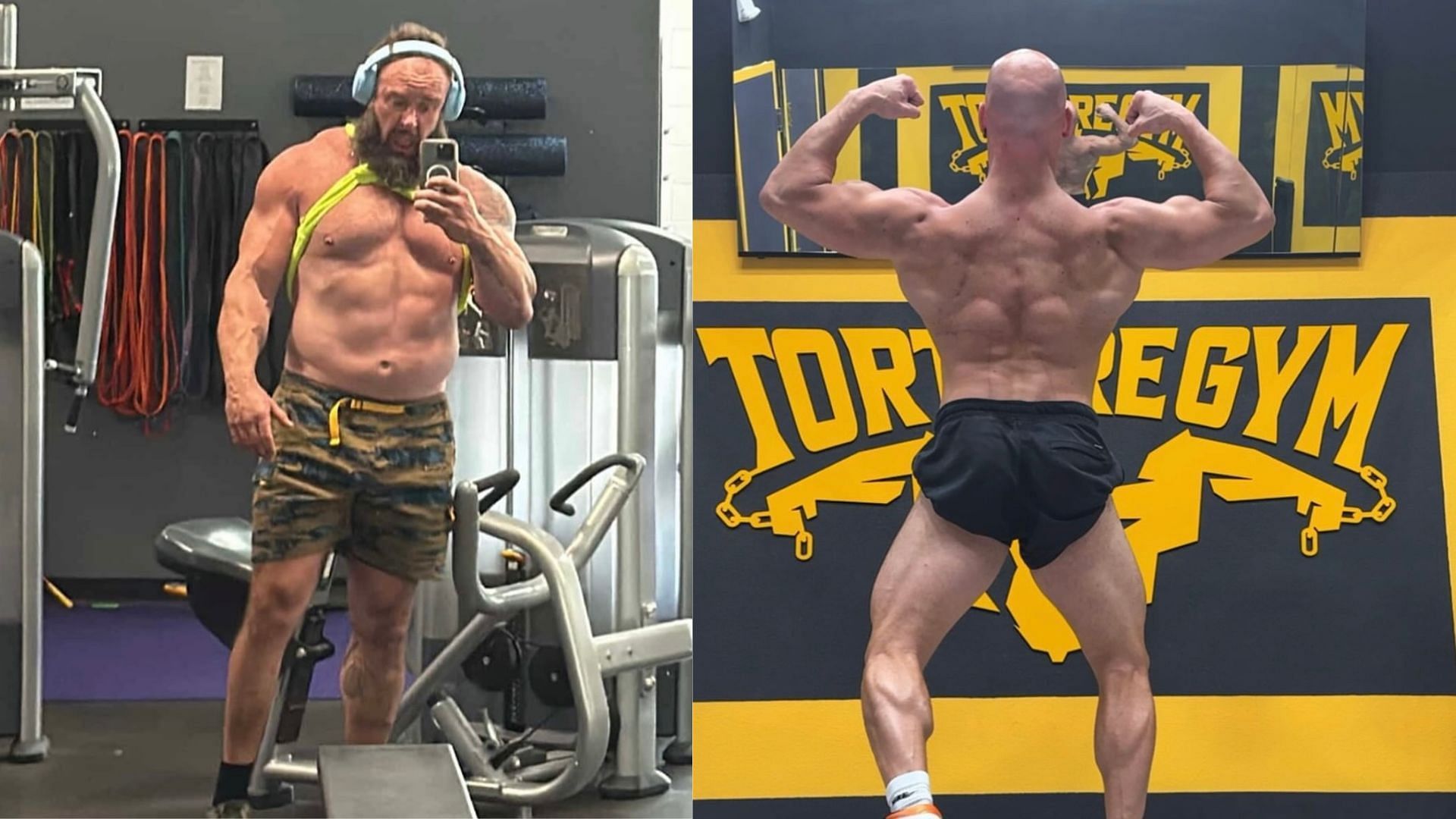 Image taken via official Instagram of Braun Strowman &amp; Giovanni Vinci