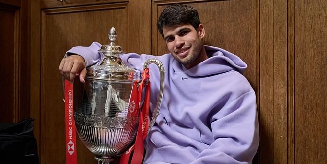 $80,000,000-worth American rap icon sends Carlos Alcaraz his props after Queen's Club title edges Spaniard to Wimbledon favourite