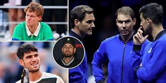Nick Kyrgios snubs Jannik Sinner for Carlos Alcaraz as player who has 'X-factor' of Federer, Nadal & Djokovic