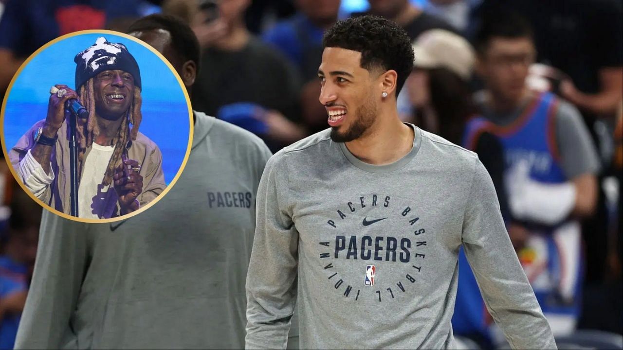 Lil Wayne sent a bold message to Tyrese Haliburton [Picture Credit: Getty]