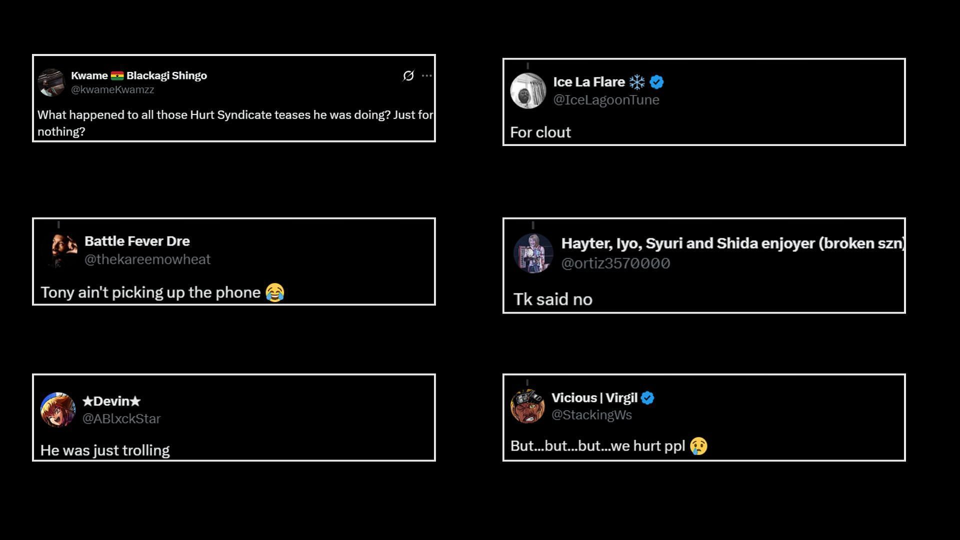 Fans react to Cedric not heading to AEW despite the teases [Credit: Fan reaction ox X]