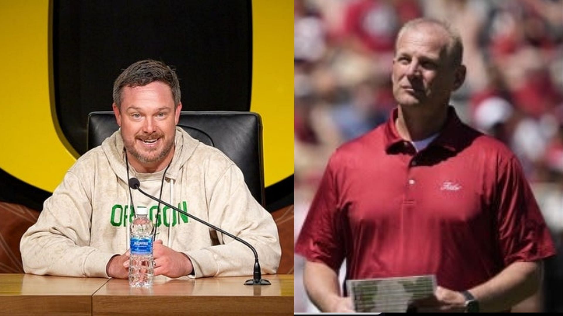 Dan Lanning and Kalen DeBoer