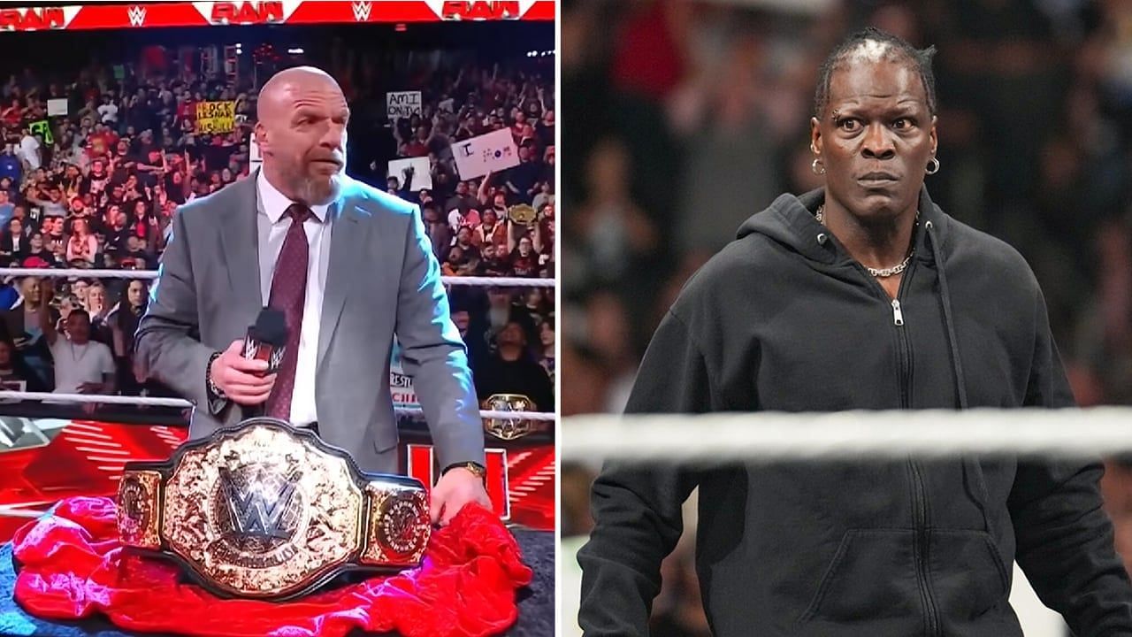 Triple H and R-Truth (Images via WWE