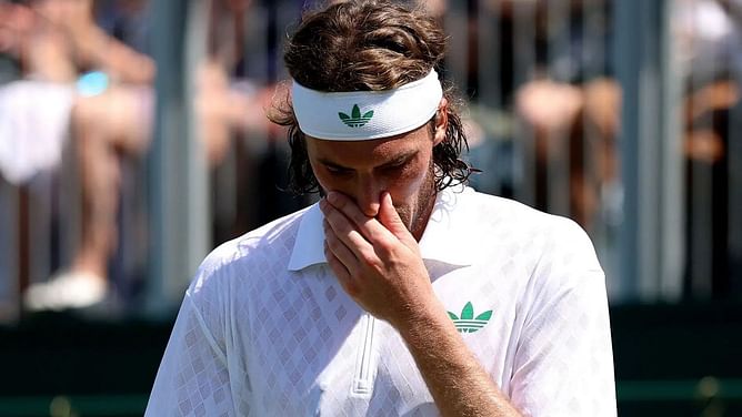 "I'm fighting a lot of wars" - Stefanos Tsitsipas gets emotional, drops shocking retirement hints after Wimbledon injury heartbreak