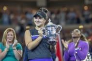 Bianca Andreescu at the 2019 US Open. (Source: Getty)