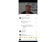 Querrey's conversation with the woman on Instagram comments