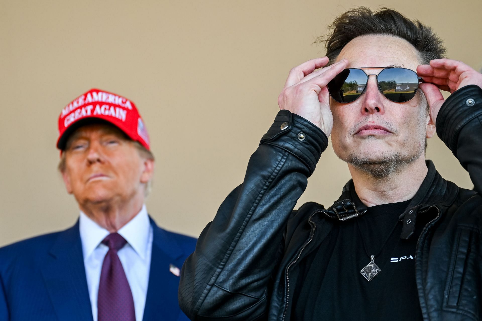 Donald Trump Watches SpaceX Launch Its Sixth Test Flight Of Starship Spacecraft - Source: Getty