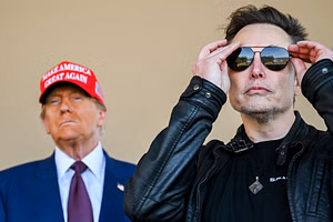 "God knows what happened with that black eye" — Patrick Bet-David wonders if someone punched Elon Musk on his last day at the White House