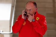 Fred Vasseur at F1 Grand Prix of Qatar - Sprint & Qualifying - Source: Getty