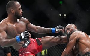 Kamaru Usman reveals having flashbacks of Leon Edwards fifth-round KO loss during Joaquin Buckley fight: "What a statement that would be"