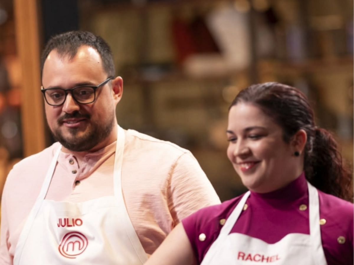 Julio and Rachel of MasterChef: Dynamic Duos season 15 (Image via Instagram/@thefierycooks)