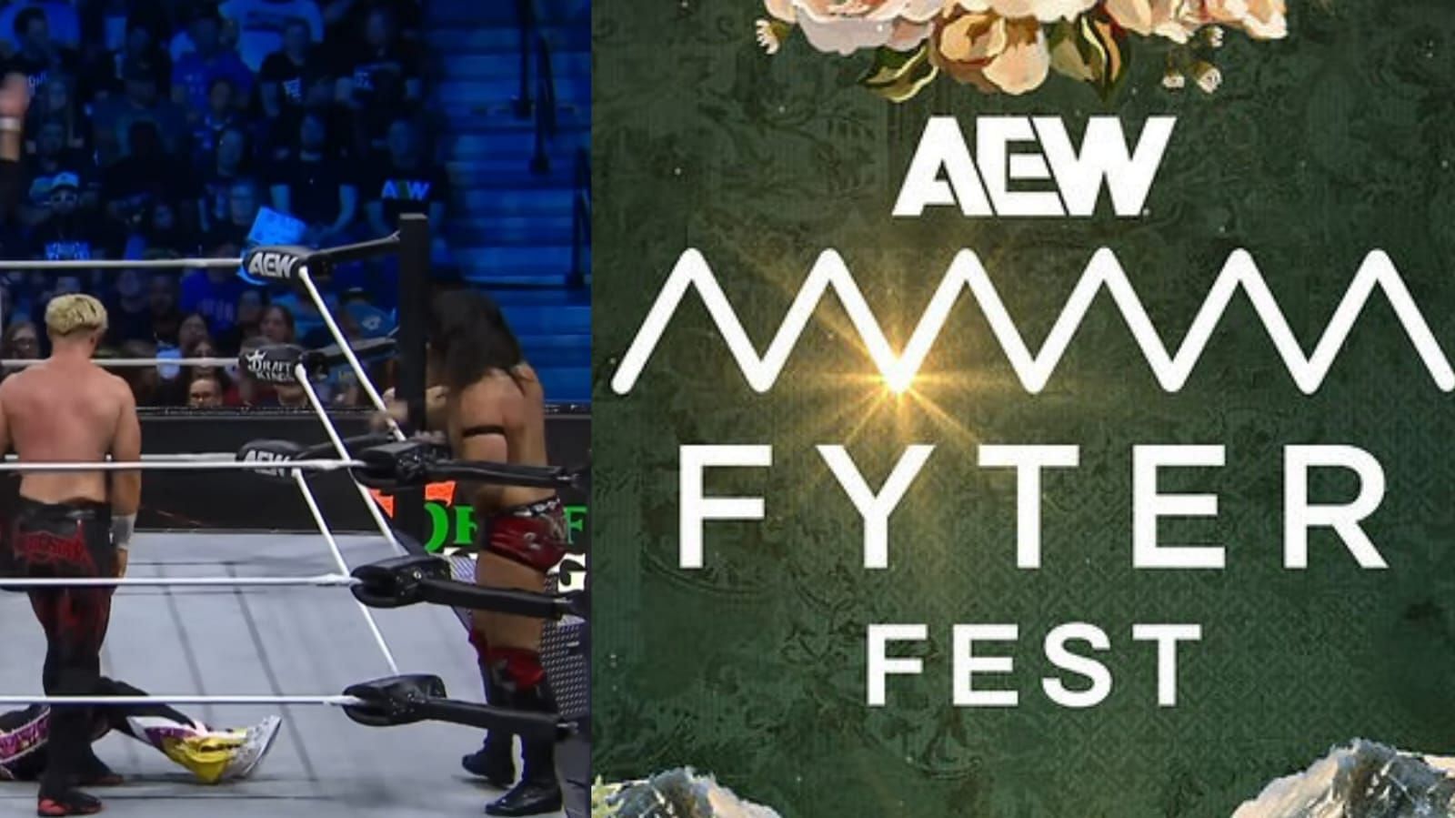 Two AEW stars