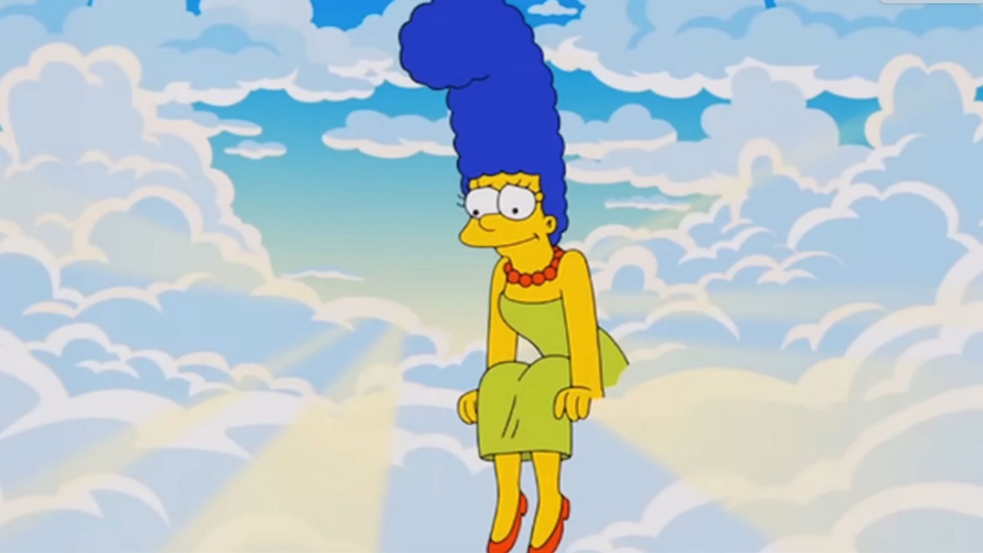 Marge Simpson dies in The Simpsons season 36 finale (Image via Disney+)