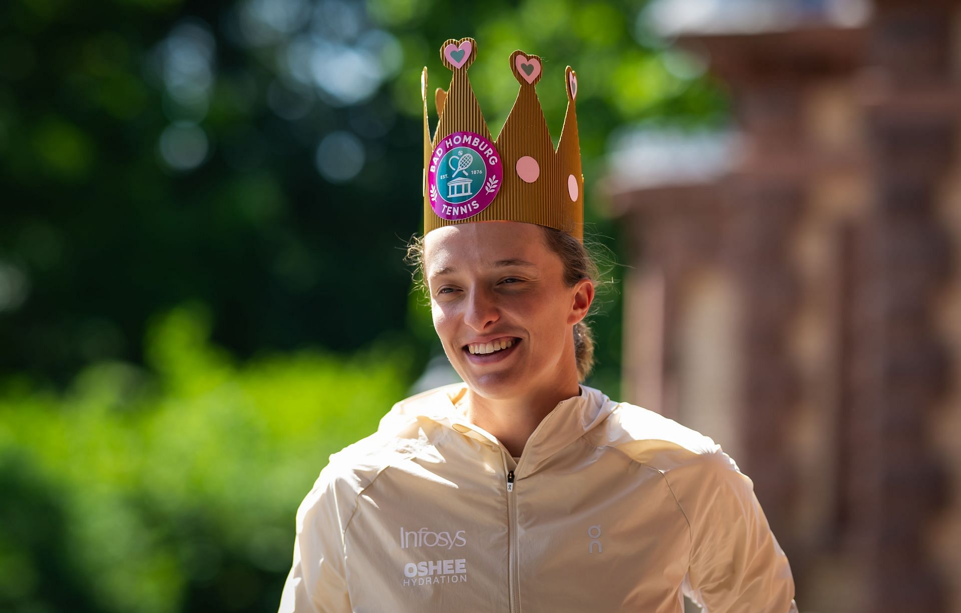 Swiatek at the Bad Homburg Open Powered By Solarwatt 2025 - Source: Getty