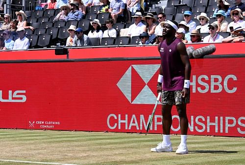 Frances Tiafoe at the HSBC Championships 2025. (Photo: Getty)