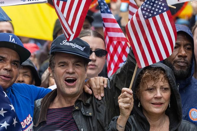 “Together, we're the Avengers now” — Mark Ruffalo urges bravery and unity at the ‘No Kings’ protests in New York City