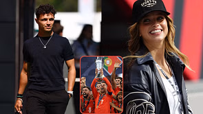 Lando Norris' girlfriend Margarida Corceiro reacts to Cristiano Ronaldo helping Portugal win the UEFA Nations League