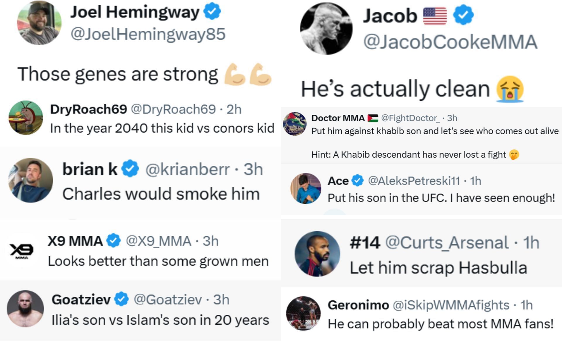 Fan reactions. [Screenshots courtesy: @ChampRDS on X]