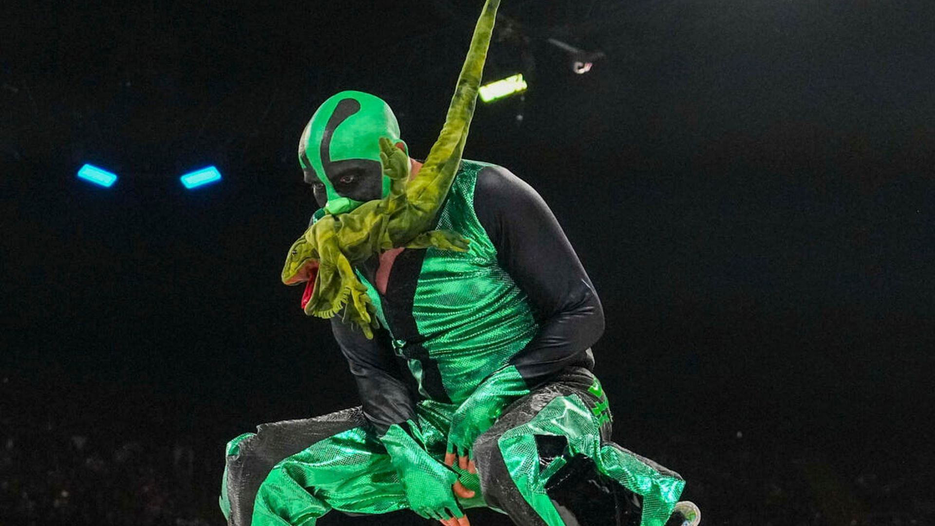 Mr Iguana at Worlds Collide 2025! [Image credit: WWE.com]