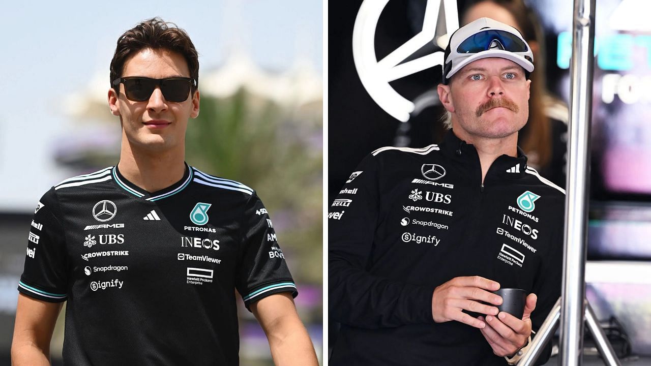 In Picture: George Russell and Valtteri Bottas (from Left). Credit: Getty Images