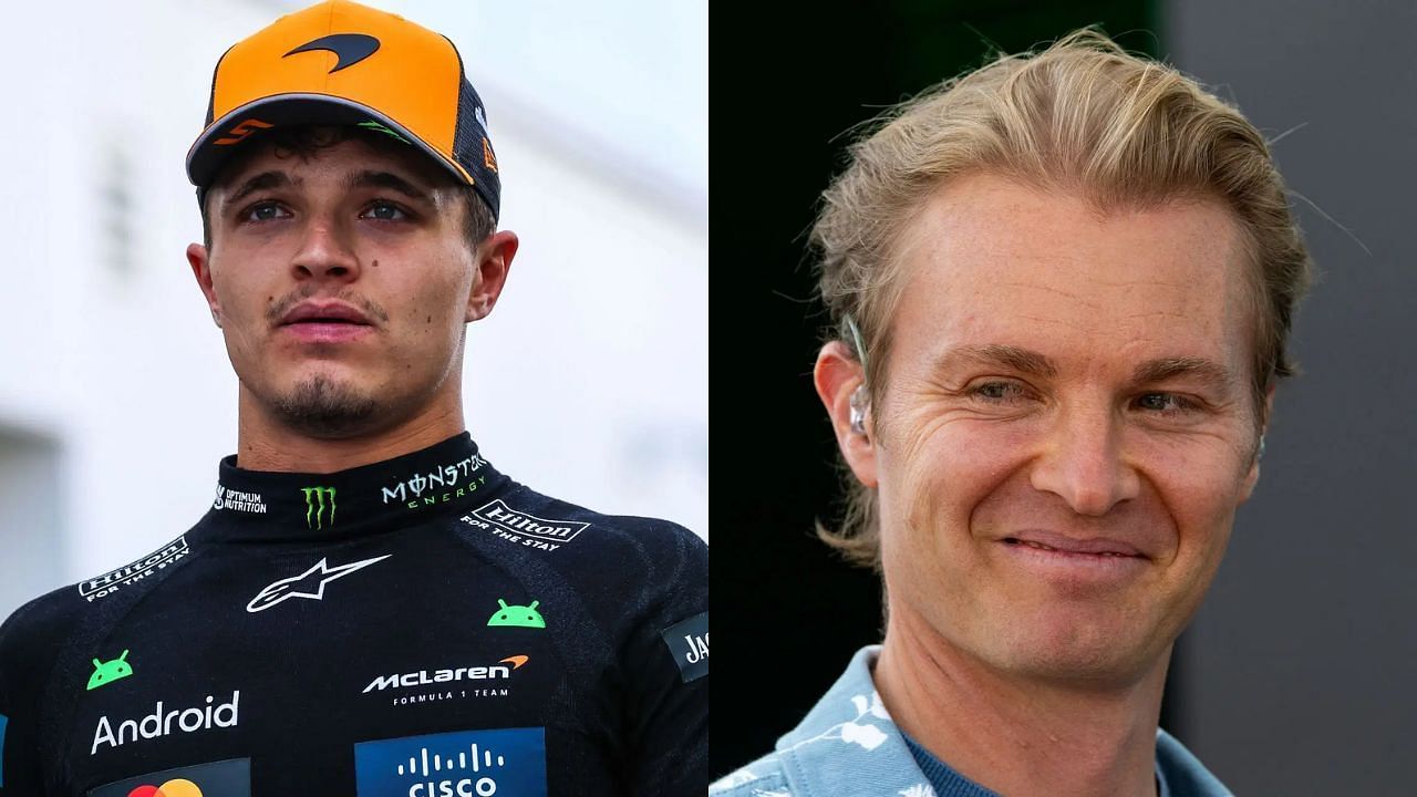 Lando Norris and Nico Rosberg [Image Source: Getty]