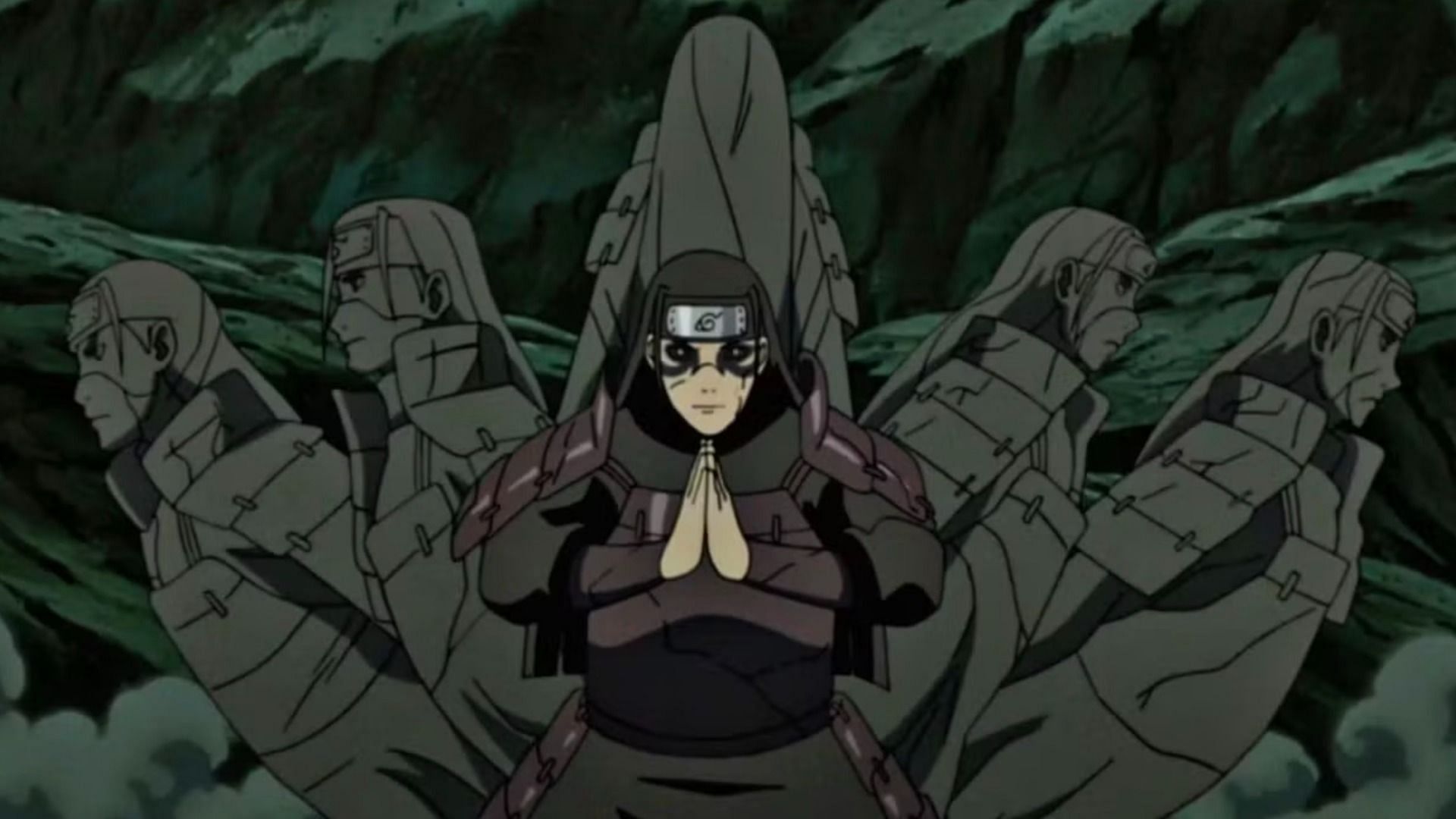 Hashirama&#039;s Sage Mode in anime (Image via Pierrot)