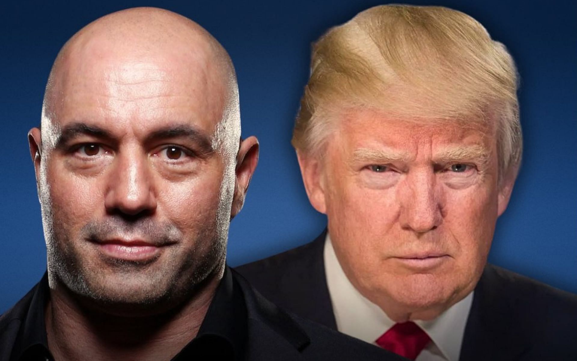 Joe Rogan (left) praises Donald Trump (right). [Image courtesy: @realdonaldtrump on Instagram]