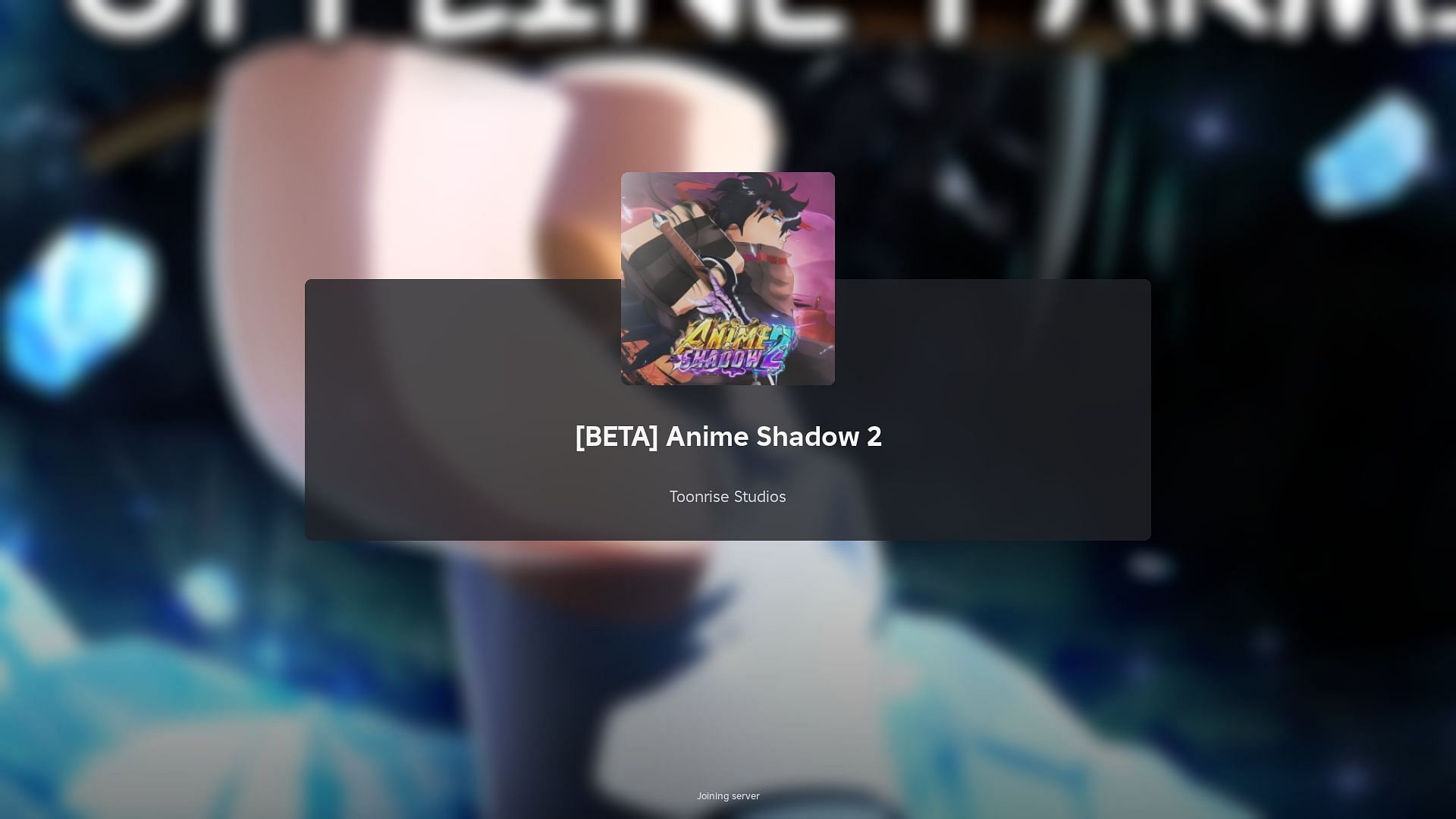 Roblox Anime Shadow 2