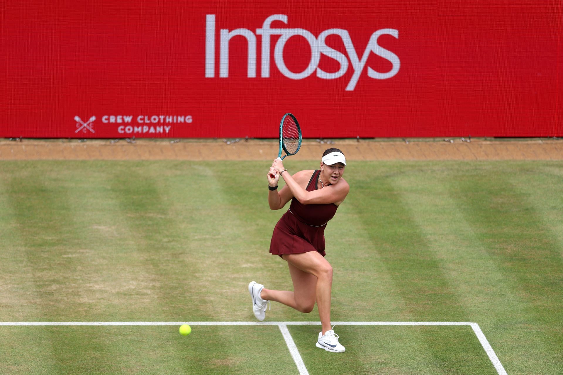 Anisimova is fresh off a grass final. (Source: Getty)