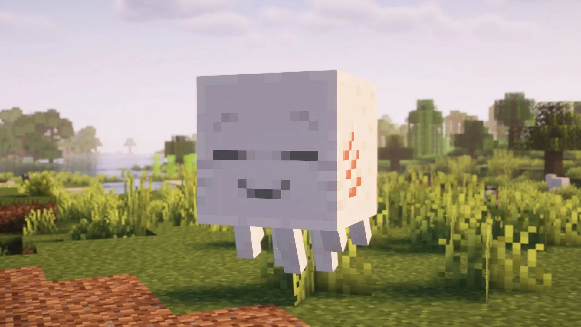 There is a particular command to summon ghastling in Minecraft Java Edition (Image via Sportskeeda Gaming || Mojang Studios)