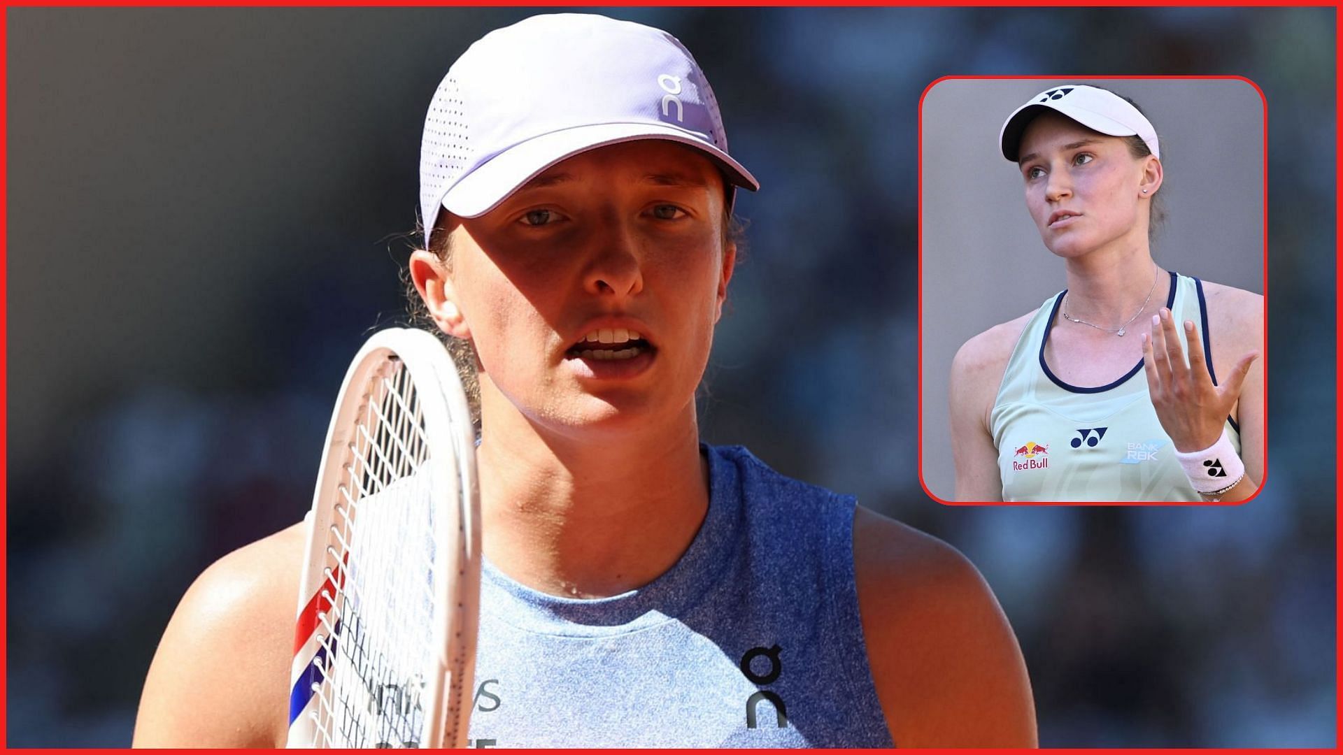 Iga Swiatek runs into controversy in match against Elena Rybakina at the French Open- Image Source: Getty
