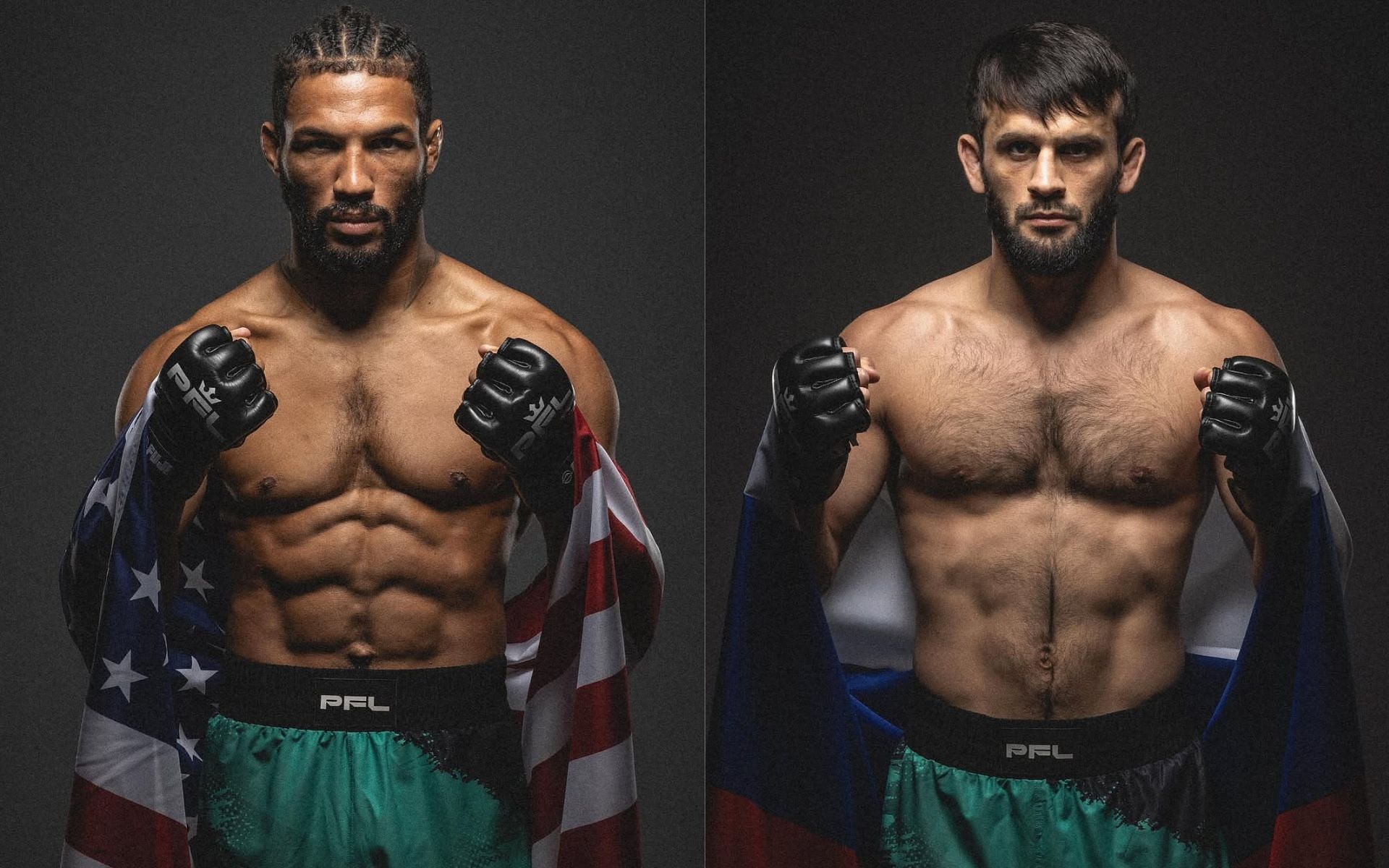 Kevin Lee (left) will take on Gadzhi Rabadanov (right) next. [Images courtesy: @pflmma on Instagram]