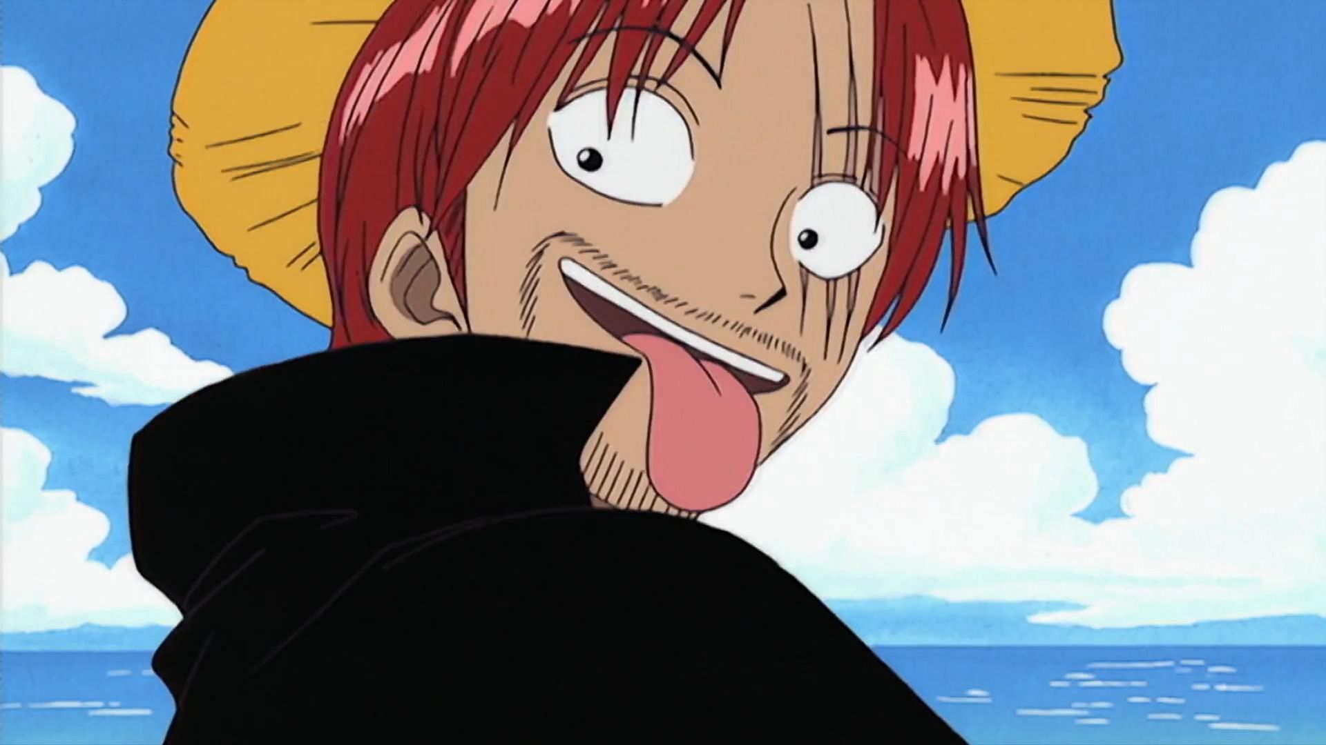 Younger -old leg in anime one piece (image via animation TOEI)